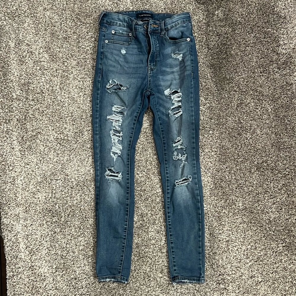 Super high rise jegging